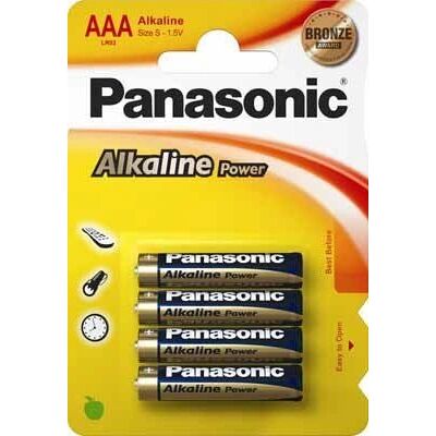 Batería Alcalina Panasonic LR03APB AAA - Batería Batería Alcalina Panasonic LR03APB AAA - Batería