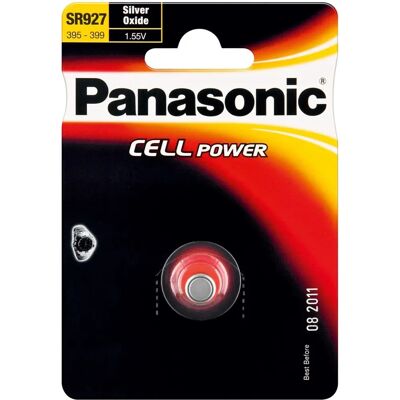 Panasonic SR-927 Batterie - Pile montre - 60mAh - Publicité Panasonic SR-927 Batterie - Pile montre - 60mAh - Publicité