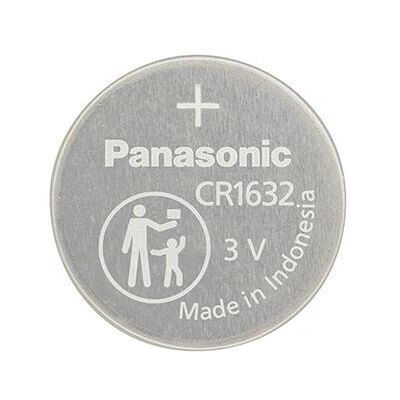 Batteria a bottone al litio Panasonic CR-1632EL - Monouso, 3V, 140mAh Batteria a bottone al litio Panasonic CR-1632EL - Monouso, 3V, 140mAh