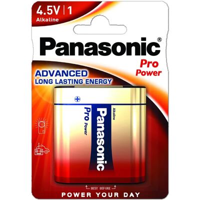 Batteria alcalina Panasonic Pro Power 3LR12 4,5V - Tipo: Alcalina Batteria alcalina Panasonic Pro Power 3LR12 4,5V - Tipo: Alcalina