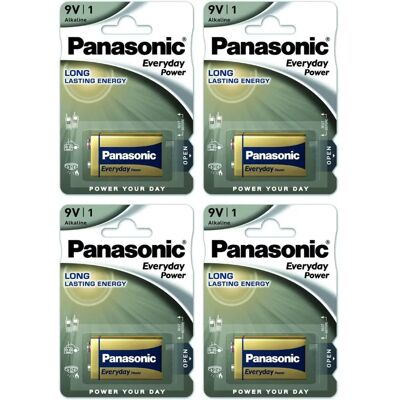Panasonic 6LR61EPS/1B Pile alcaline 9V - Pile - Publicité Panasonic 6LR61EPS/1B Pile alcaline 9V - Pile - Publicité
