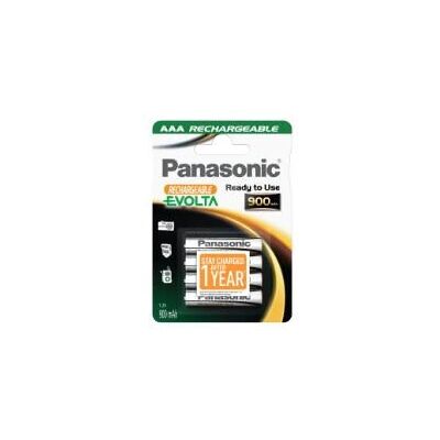 Baterías Panasonic 900mAh NiMH AAA - Pack de 4 Baterías Panasonic 900mAh NiMH AAA - Pack de 4
