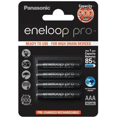 Panasonic Eneloop Pro 930mAh AAA Wiederaufladbare Batterien - Akku Panasonic Eneloop Pro 930mAh AAA Wiederaufladbare Batterien - Akku