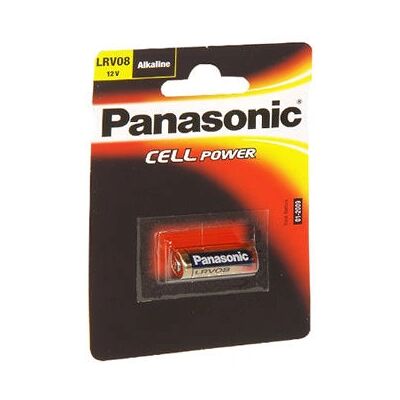 Batería Panasonic LRV08 - 12V Alcalina Desechable Batería Panasonic LRV08 - 12V Alcalina Desechable