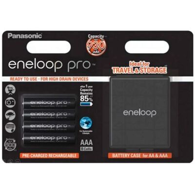 Piles Eneloop Pro Micro AAA - Batteries - Publicité Piles Eneloop Pro Micro AAA - Batteries - Publicité