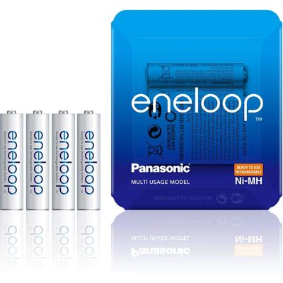 Panasonic Eneloop AAA 750mAh wiederaufladbare Batterien - Batterien Panasonic Eneloop AAA 750mAh wiederaufladbare Batterien - Batterien