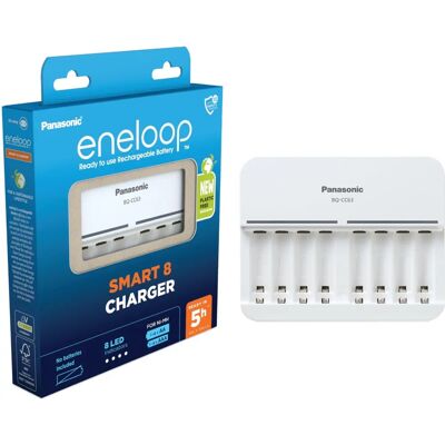 eneloop BQ-CC63 8-Zellen Ladegerät - Akku Ladegerät eneloop BQ-CC63 8-Zellen Ladegerät - Akku Ladegerät