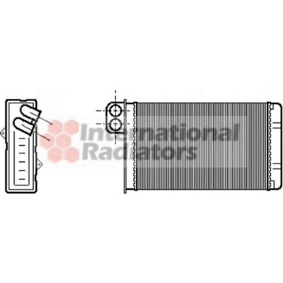 Van Wezel Radiator Heater for Citroën XM 1989-2000 - Radiator/Heater Core Van Wezel Radiator Heater for Citroën XM 1989-2000 - Radiator/Heater Core