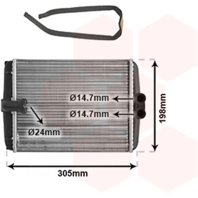 VAN WEZEL 30006250 Radiator de Încălzire Mercedes Clasa E - Sistem fiabil VAN WEZEL 30006250 Radiator de Încălzire Mercedes Clasa E - Sistem fiabil