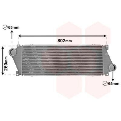 VAN WEZEL 30004217 Intercooler - Air Cooled - Sprinter & VW LT VAN WEZEL 30004217 Intercooler - Air Cooled - Sprinter & VW LT