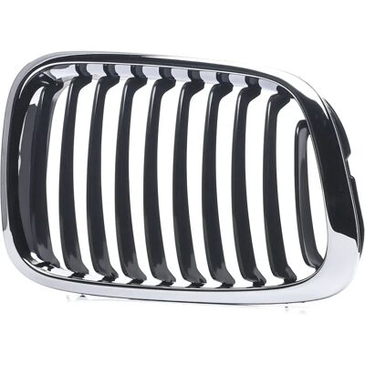 VAN WEZEL BMW E46 Grille Radiateur côté droit avec cadre chromé - Publicité VAN WEZEL BMW E46 Grille Radiateur côté droit avec cadre chromé - Publicité