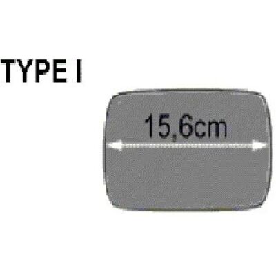 Van Wezel Sininen sävytetty kuperan peilin - Oikea BMW E36 E34 Van Wezel Sininen sävytetty kuperan peilin - Oikea BMW E36 E34
