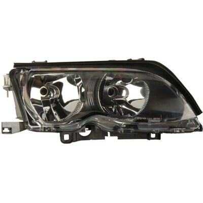 Reflektor Model 0649964 Van Wezel - Prawy, Czarny, H7 Reflektor Model 0649964 Van Wezel - Prawy, Czarny, H7