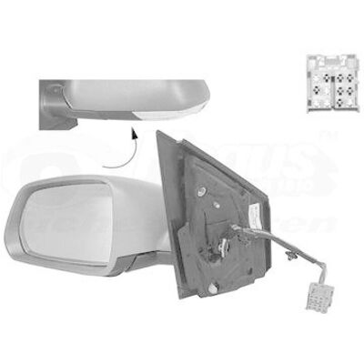 Van Wezel Model 5828817 - Exterior Mirror Van Wezel Model 5828817 - Exterior Mirror