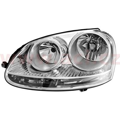 Van Wezel Lewy Reflektor H7 chrom do VW Golf 5 - Reflektor Van Wezel Lewy Reflektor H7 chrom do VW Golf 5 - Reflektor