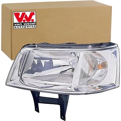 Reflektor Van Wezel Lewy H4 Biały VW OEM 7H1941015J, 7H1941015S, 7H1941017N - Reflektor Reflektor Van Wezel Lewy H4 Biały VW OEM 7H1941015J, 7H1941015S, 7H1941017N - Reflektor