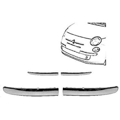 Van Wezel Modell 1604582 Chrom Stoßstange Abdeckung - Fiat 500 Rechts vorne Van Wezel Modell 1604582 Chrom Stoßstange Abdeckung - Fiat 500 Rechts vorne