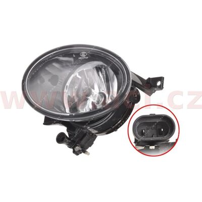 Van Wezel Front Fog Lamp - Oval Shape - Left Side - HB4 - No Bulb Van Wezel Front Fog Lamp - Oval Shape - Left Side - HB4 - No Bulb