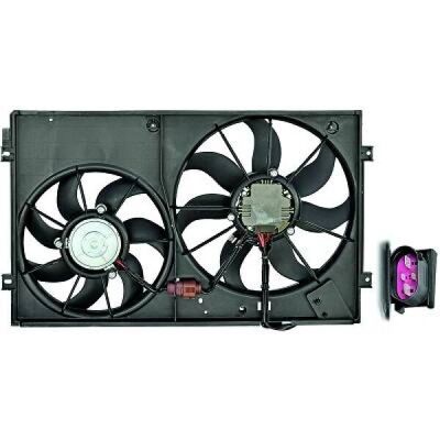 VAN WEZEL Modèle 5894748 - Ventilateur de radiateur pour VW Golf 5, 6, Touran; Audi A3; Seat Leon II VAN WEZEL Modèle 5894748 - Ventilateur de radiateur pour VW Golf 5, 6, Touran; Audi A3; Seat Leon II