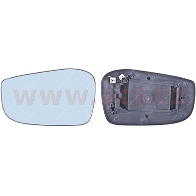 VAN WEZEL Volvo S60 S80 V70 Verre de rétroviseur chauffant - Rétroviseur extérieur VAN WEZEL Volvo S60 S80 V70 Verre de rétroviseur chauffant - Rétroviseur extérieur
