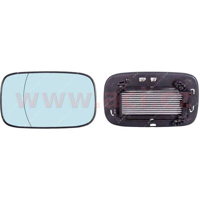 Cristal de espejo izquierdo con calefacción para Volvo C70 Cristal de espejo izquierdo con calefacción para Volvo C70