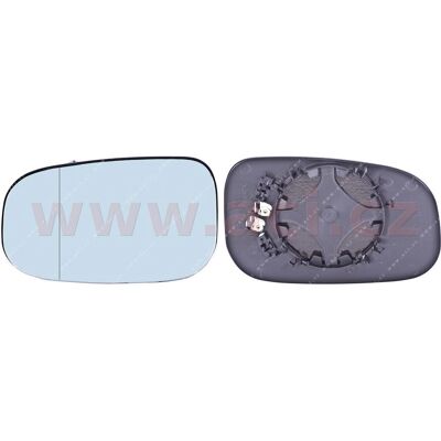 Van Wezel Volvo Miroir Extérieur Chauffant Asphérique - Spiegelglas Van Wezel Volvo Miroir Extérieur Chauffant Asphérique - Spiegelglas