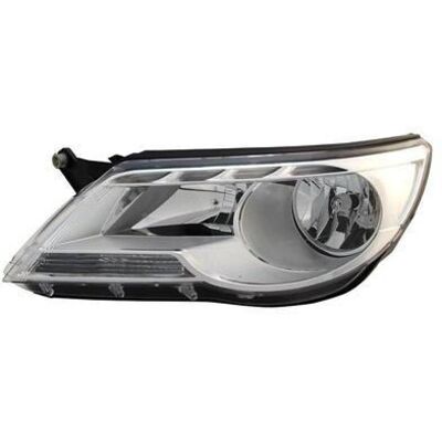 Van Wezel VW Tiguan Linkes Scheinwerfer - H7/H7, Elektrisch, Klare Linse Van Wezel VW Tiguan Linkes Scheinwerfer - H7/H7, Elektrisch, Klare Linse