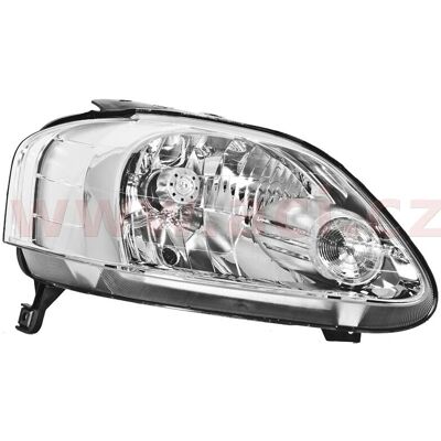 VAN WEZEL VW Fox Far Dreapta H4 Transparent VAN WEZEL VW Fox Far Dreapta H4 Transparent