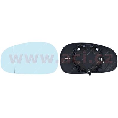 VAN WEZEL Left Side Heated Mirror Glass for Seat Leon 2005-2009 - Mirror Glass VAN WEZEL Left Side Heated Mirror Glass for Seat Leon 2005-2009 - Mirror Glass