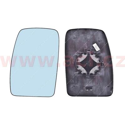 Van Wezel Model 3799837 Heated Convex Left Side - Side Mirror Glass Van Wezel Model 3799837 Heated Convex Left Side - Side Mirror Glass