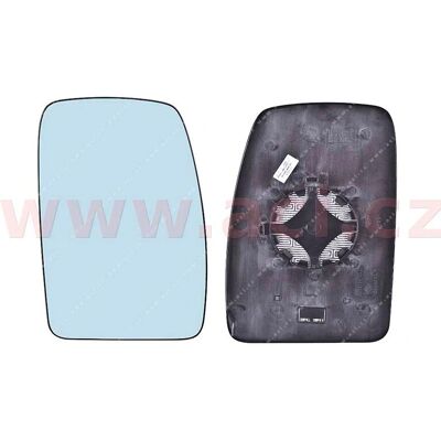 VAN WEZEL Nissan NV400 Opel Movano Renault Master Lämmitetty kaareva peililasi oikea - Peililasi VAN WEZEL Nissan NV400 Opel Movano Renault Master Lämmitetty kaareva peililasi oikea - Peililasi