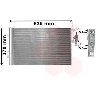 VAN WEZEL 06005479 Κοντεσέρ κλιματισμού - Συμβατό με BMW X3 F25 VAN WEZEL 06005479 Κοντεσέρ κλιματισμού - Συμβατό με BMW X3 F25