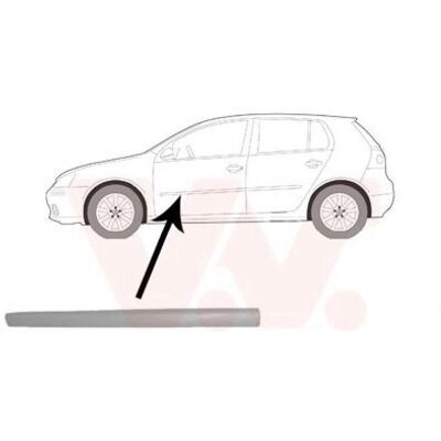 VAN WEZEL Dørbeskyttere VW Golf V - Sidebeskyttere VAN WEZEL Dørbeskyttere VW Golf V - Sidebeskyttere
