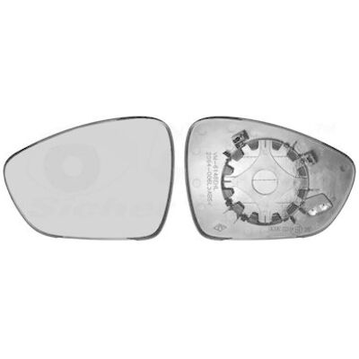 Van Wezel 4068837 - Spiegelglas, Außenspiegel Van Wezel 4068837 - Spiegelglas, Außenspiegel