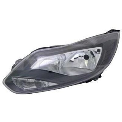 Reflektor przedni Van Wezel do Ford Focus 3 - Lewy, H7/H1, Czarny Ramy Reflektor przedni Van Wezel do Ford Focus 3 - Lewy, H7/H1, Czarny Ramy