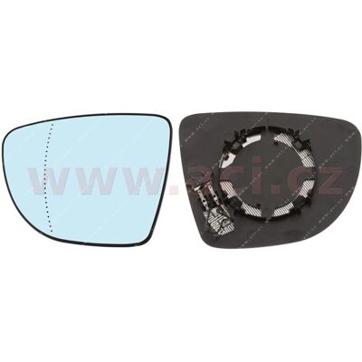 VAN WEZEL Renault Clio IV - Cristal de espejo lateral, con calefacción y sin calefacción VAN WEZEL Renault Clio IV - Cristal de espejo lateral, con calefacción y sin calefacción