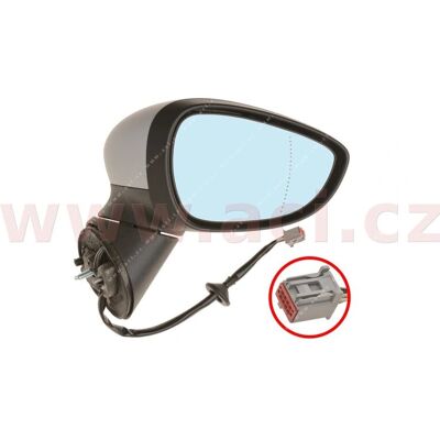 Espelho lateral Ford 1801818 - Aquecido, dobrável elétrico, Completo Espelho lateral Ford 1801818 - Aquecido, dobrável elétrico, Completo
