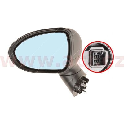 Van Wezel - Model 8323817 - Electric Heated Complete Side Mirror - Side Mirror Van Wezel - Model 8323817 - Electric Heated Complete Side Mirror - Side Mirror