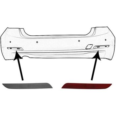 VAN WEZEL BMW 0670940 Reflexie spate - Reflector VAN WEZEL BMW 0670940 Reflexie spate - Reflector
