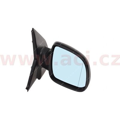 VAN WEZEL VW Transporter Convex Mirror - Exterior, Manual, Complete, Black VAN WEZEL VW Transporter Convex Mirror - Exterior, Manual, Complete, Black