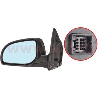 Van Wezel 8238805 Car Mirror - Electric, Black, Hyundai i20 Van Wezel 8238805 Car Mirror - Electric, Black, Hyundai i20