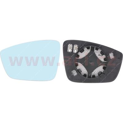 Van Wezel Modelo 7617837 Cristal de Espejo Exterior Calefactable Convexo - Espejo Exterior Van Wezel Modelo 7617837 Cristal de Espejo Exterior Calefactable Convexo - Espejo Exterior