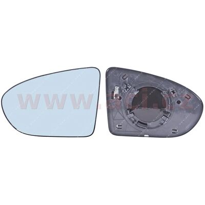 VAN WEZEL 3388837 Oppvarmet konveks speilglass - Utvendig speil VAN WEZEL 3388837 Oppvarmet konveks speilglass - Utvendig speil