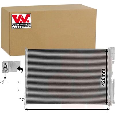 Van Wezel MS5700D Seitlicher Trockner Autokondensator - Klimakondensator Van Wezel MS5700D Seitlicher Trockner Autokondensator - Klimakondensator
