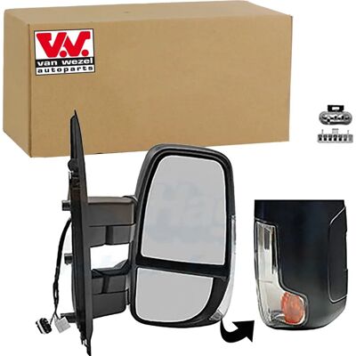 Van Wezel Modell 2817808 - Außenspiegel, Schwarz, Elektrisch, Beheizbar Van Wezel Modell 2817808 - Außenspiegel, Schwarz, Elektrisch, Beheizbar
