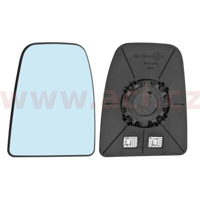 Van Wezel Model 2817837 Heated Convex Left Side Mirror - Mirror Glass Van Wezel Model 2817837 Heated Convex Left Side Mirror - Mirror Glass