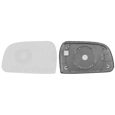 VAN WEZEL Hyundai Tucson Left Convex Mirror Glass - Mirror Glass VAN WEZEL Hyundai Tucson Left Convex Mirror Glass - Mirror Glass