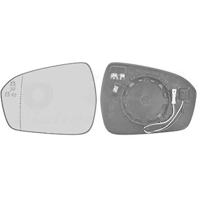 VAN WEZEL 1883835 Left Car Mirror - Car Mirror VAN WEZEL 1883835 Left Car Mirror - Car Mirror