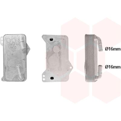 VAN WEZEL Aluminium-Ölkühler für VW, Audi, Skoda, Seat - Automatikgetriebe VAN WEZEL Aluminium-Ölkühler für VW, Audi, Skoda, Seat - Automatikgetriebe