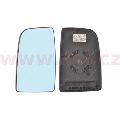 Van Wezel Model 3083837 Heated Convex Left Mirror Glass - Mirror Glass Van Wezel Model 3083837 Heated Convex Left Mirror Glass - Mirror Glass